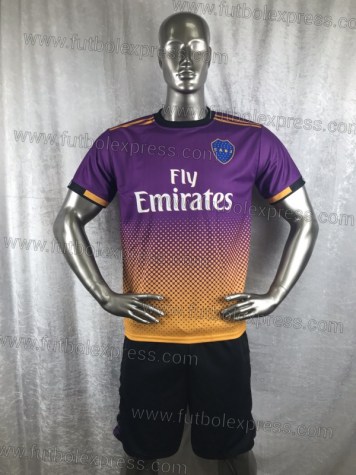 Uniforme Soccer Boca Juniors Especial Morado/Dorado