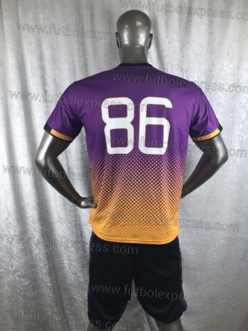 Uniforme Soccer Boca Juniors Especial Morado/Dorado