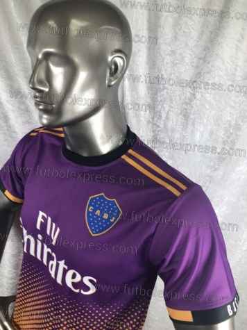 Uniforme Soccer Boca Juniors Especial Morado/Dorado