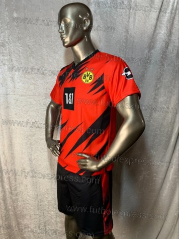 Uniforme Soccer Borussia Dortmund Local 2020-21 Rojo