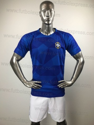 Uniforme Soccer Brasil Visita 2018