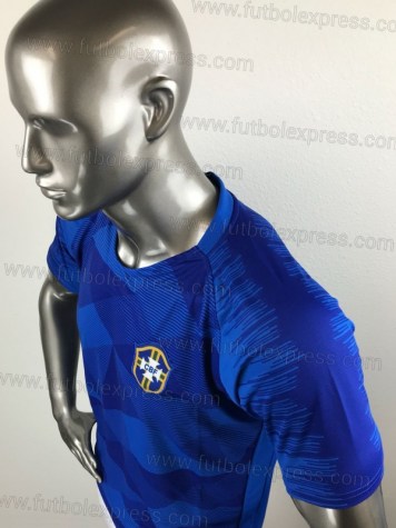 Uniforme Soccer Brasil Visita 2018
