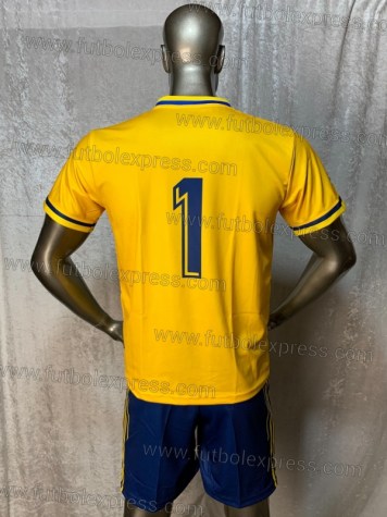 Uniforme Soccer Cadiz Visita 2020-21 Amarillo