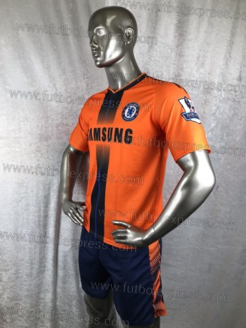 Uniforme Soccer Chelsea Tercero 2010-11 Naranja