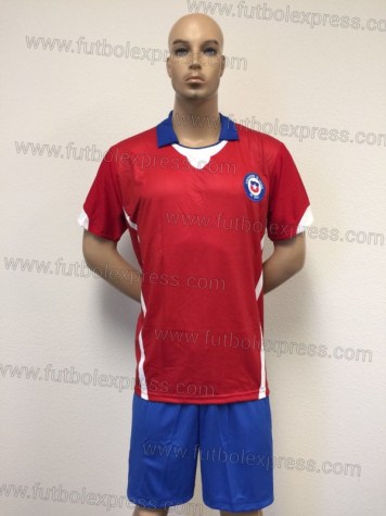 Uniforme Soccer Chile Local 2014