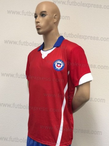 Uniforme Soccer Chile Local 2014