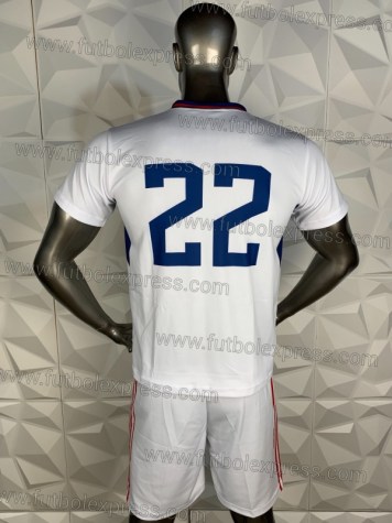 Uniforme Soccer Costa Rica Local 2022 Blanco