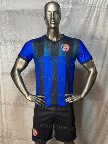 Uniforme Soccer Costa Rica Visita 2021-22 Azul