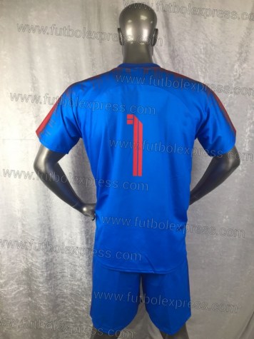 Uniforme Soccer Croacia Local 2018 Azul