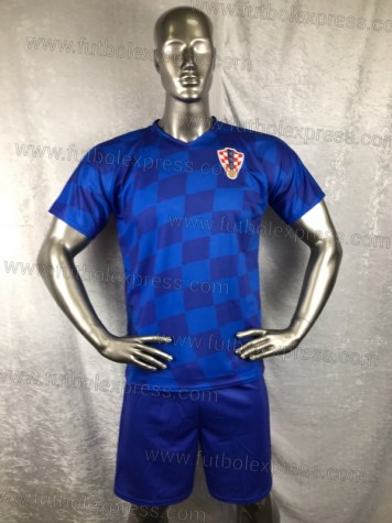 Uniforme Soccer Croacia Visita 2016