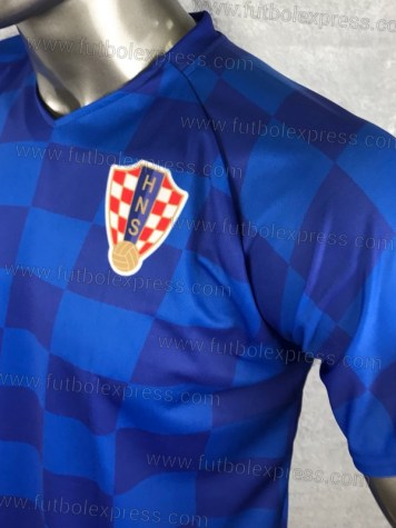 Uniforme Soccer Croacia Visita 2016