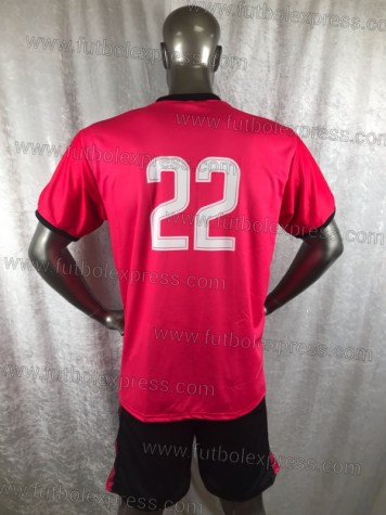 Uniforme Soccer Club de Cuervos Local T1 Rojo