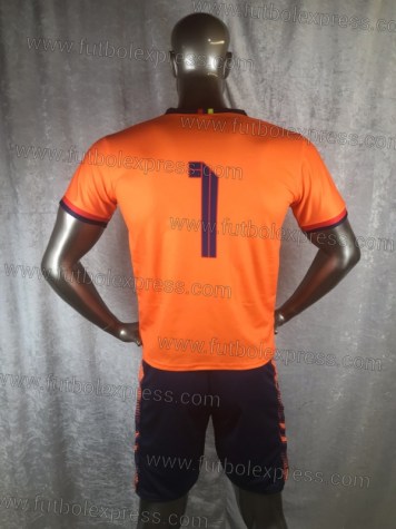 Uniforme Soccer Ecuador Local 2019 Naranja