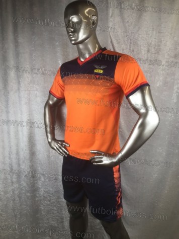 Uniforme Soccer Ecuador Local 2019 Naranja