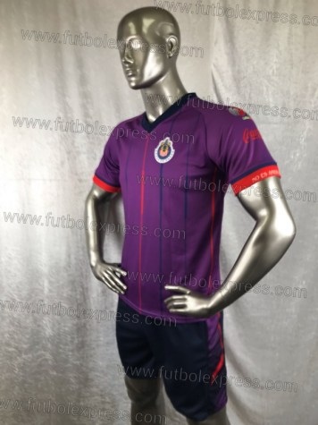 Uniforme Soccer Guadalajara Visita 2018-19 Morado