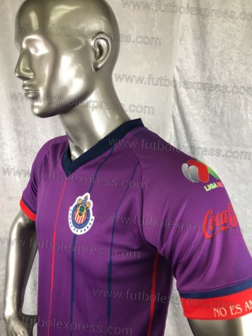 Uniforme Soccer Guadalajara Visita 2018-19 Morado