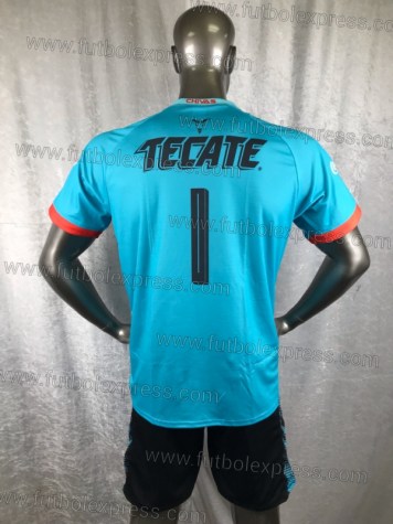 Uniforme Soccer Guadalajara Tercero 2017-18 Turquesa