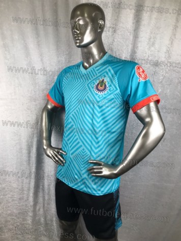Uniforme Soccer Guadalajara Tercero 2017-18 Turquesa