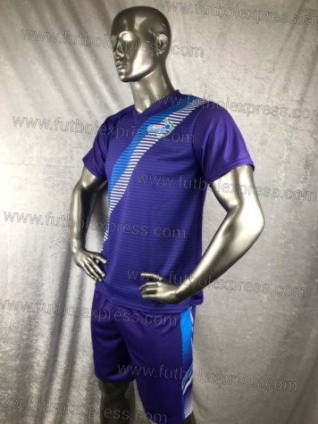 Uniforme Soccer Guatemala Especial Azul/Morado