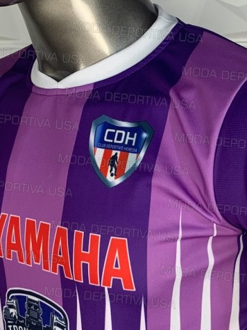 Uniforme Soccer Heredia Local 2020-21 Morado
