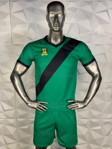Uniforme Soccer Hispano Local 2018-19 Verde