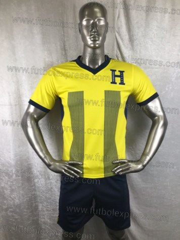 Uniforme Soccer Honduras Tercero 2018 Amarillo