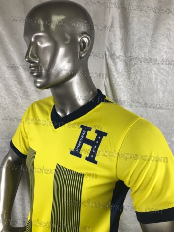Uniforme Soccer Honduras Tercero 2018 Amarillo