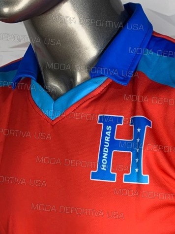 Uniforme Soccer Honduras Local 2023 Rojo