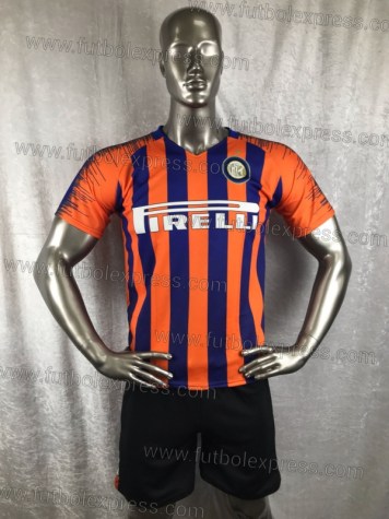 Uniforme Soccer Inter de Milan Local 2018-19 Naranja