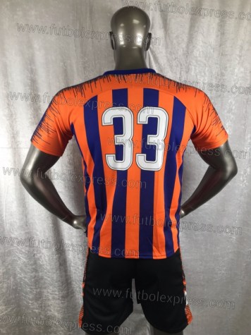Uniforme Soccer Inter de Milan Local 2018-19 Naranja