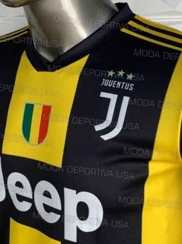 Uniforme Soccer Juventus Local 2018-19 Amarillo