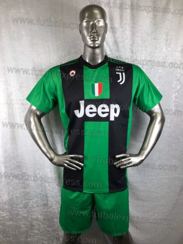 Uniforme Soccer Juventus Local 2018-19 Verde