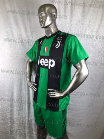 Uniforme Soccer Juventus Local 2018-19 Verde