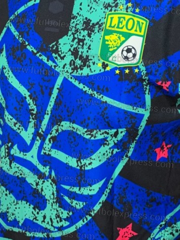 Uniforme Soccer Leon Tercero 2021-22 Azul