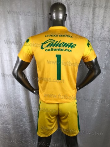Uniforme Soccer Leon Local 2018-19 Amarillo