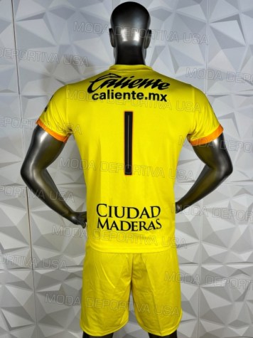 Uniforme Soccer Leon Local 2023-24 Amarillo