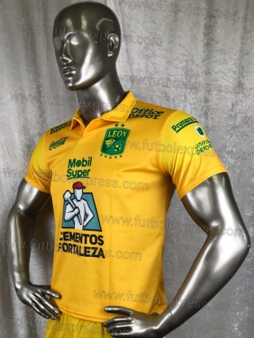 Uniforme Soccer Leon Local 2018-19 Amarillo