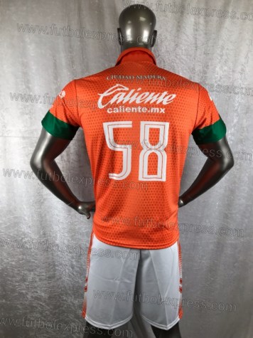 Uniforme Soccer Leon Naranja 2018-19