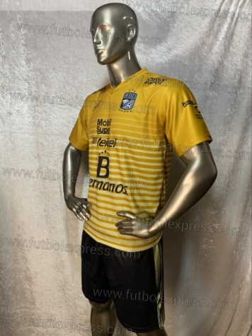 Uniforme Soccer Leon Visita 2016-17 Dorado