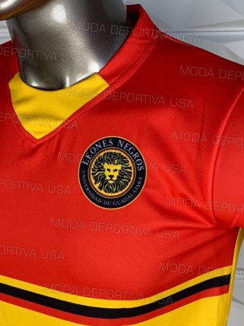Uniforme Soccer Leones Negros Visita 2018-19