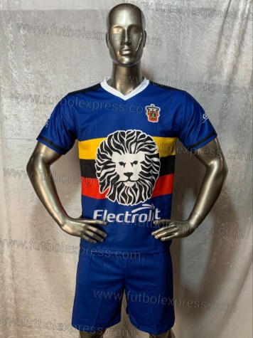 Uniforme Soccer Leones Negros Visita 2016-17 Azul