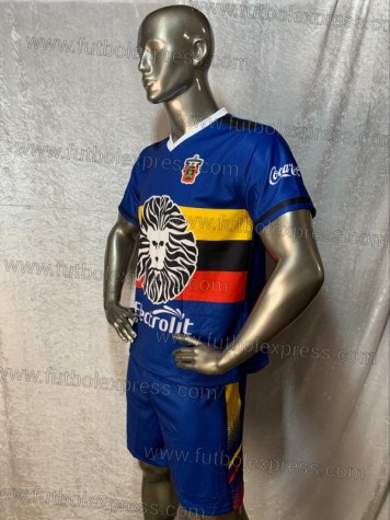 Uniforme Soccer Leones Negros Visita 2016-17 Azul
