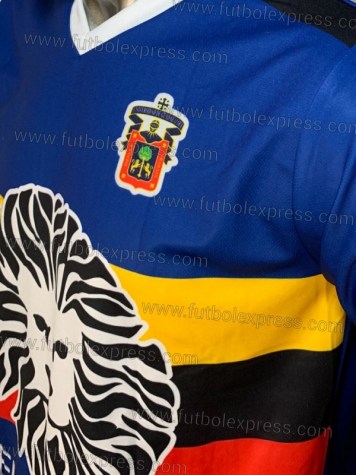 Uniforme Soccer Leones Negros Visita 2016-17 Azul