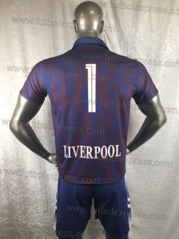 Uniforme Soccer Liverpool Local 2018-19 Azul