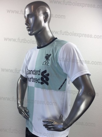 Uniforme Soccer Liverpool Visita 2017-18