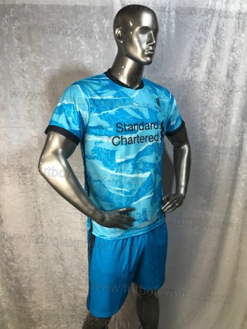 Uniforme Soccer Liverpool Visita 2020-21