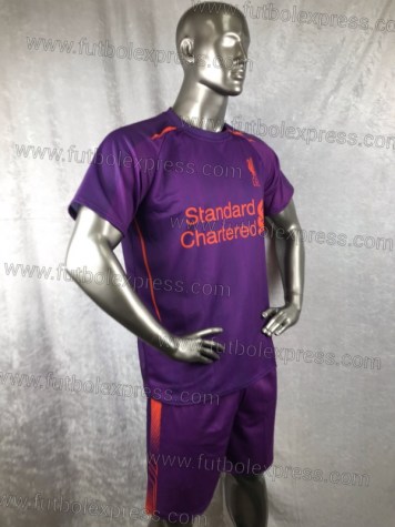 Uniforme Soccer Liverpool Visita 2018-19
