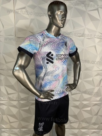 Uniforme Soccer Liverpool Visita 2022-23