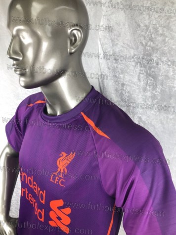 Uniforme Soccer Liverpool Visita 2018-19