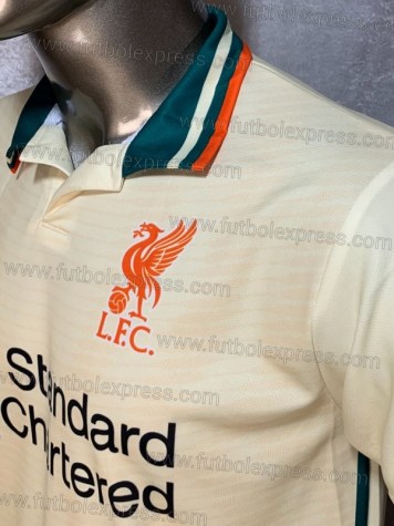 Uniforme Soccer Liverpool Visita 2021-22